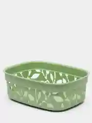 Зеленый корзинка для хранения ФЛОРА IDEA