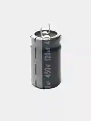 120мкФ 450в Конденсатор электролитический 120UF 450V 85C 22х35 HS JAMICON