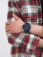 Темно-синий мужские наручные часы