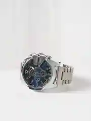 Серебряный мужские наручные часы