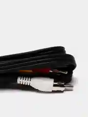 Шнур (3 RCA - 3 RCA) 1.5 м, для передачи аналогового видео- и аудиосигнала