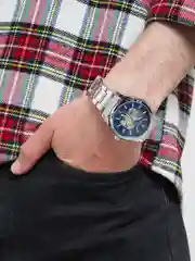 Серый мужские наручные часы