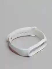 Бежевый силиконовый ремешок с принтом для Xiaomi Mi Band 3 / 4 / 5 / 6