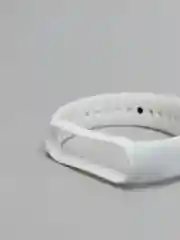 Бежевый силиконовый ремешок с принтом для Xiaomi Mi Band 3 / 4 / 5 / 6