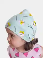 Голубой косынка для девочки летняя