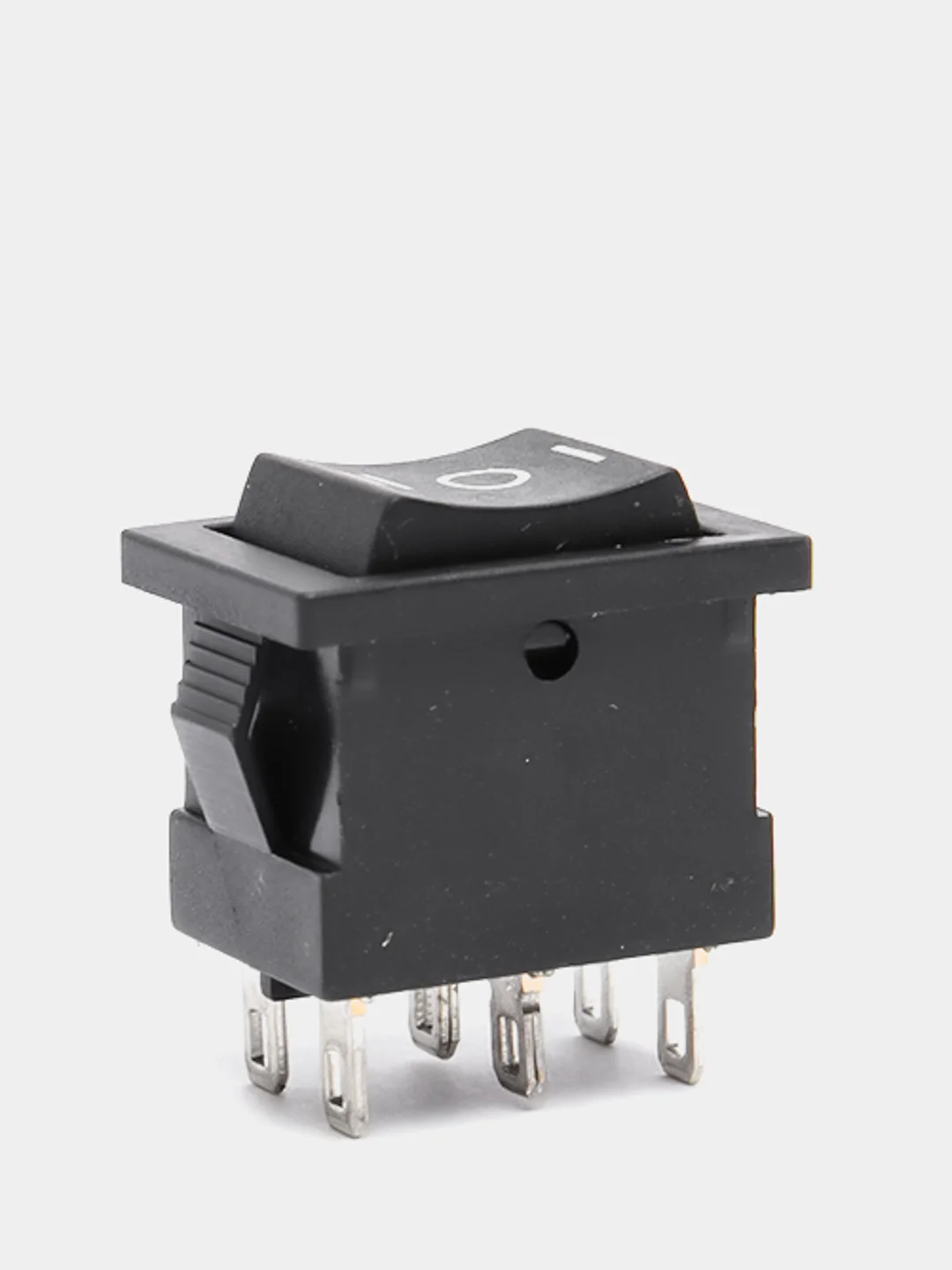 Переключатель клавишный MRS-203-3, черный