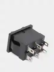 Переключатель клавишный MRS-203-3, черный