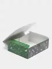 Серый коробка складная подарочная «Любимому сыну / дочке», 16,5 х 12,5 х 5 см