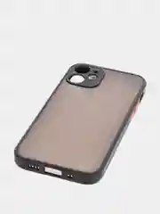 Черный чехол iPhone 12 mini матовый