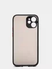 Черный чехол iPhone 12 mini матовый