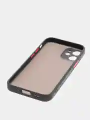 Черный чехол iPhone 12 mini матовый