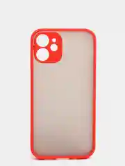 Красный чехол iPhone 12 mini матовый