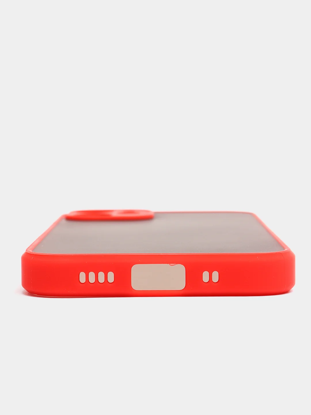 Красный чехол iPhone 12 mini матовый