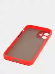 Красный чехол iPhone 12 mini матовый