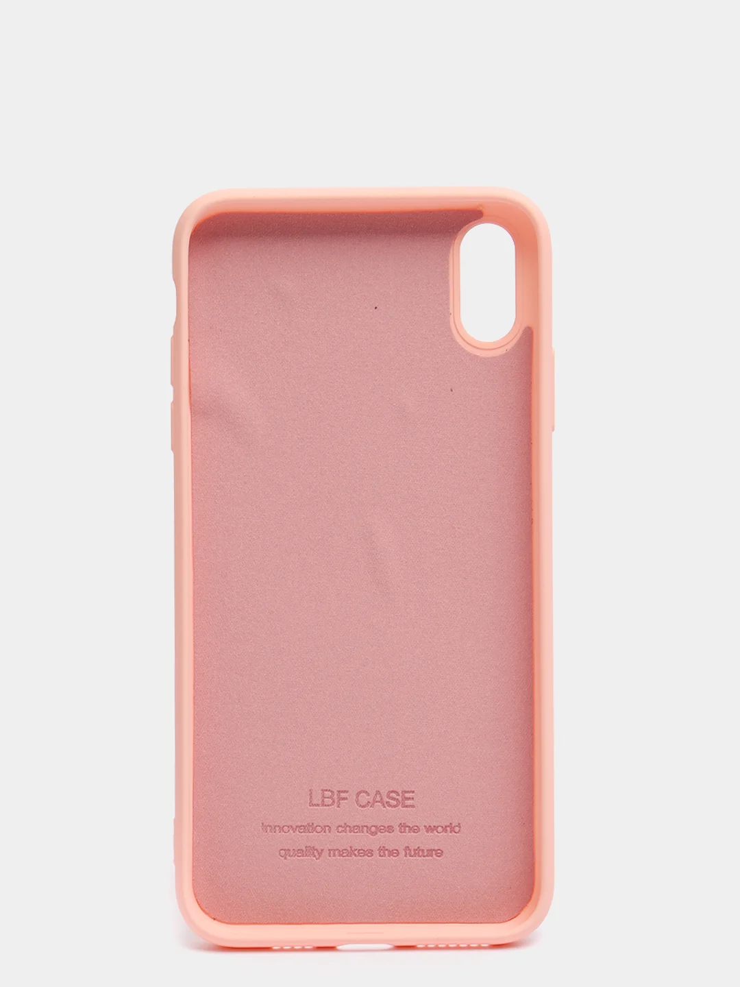 Розовый чехол для Apple iPhone XS Max силиконовый