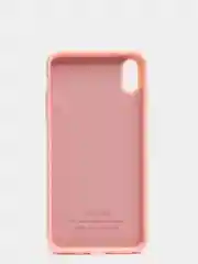 Розовый чехол для Apple iPhone XS Max силиконовый