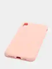 Розовый чехол для Apple iPhone XS Max силиконовый