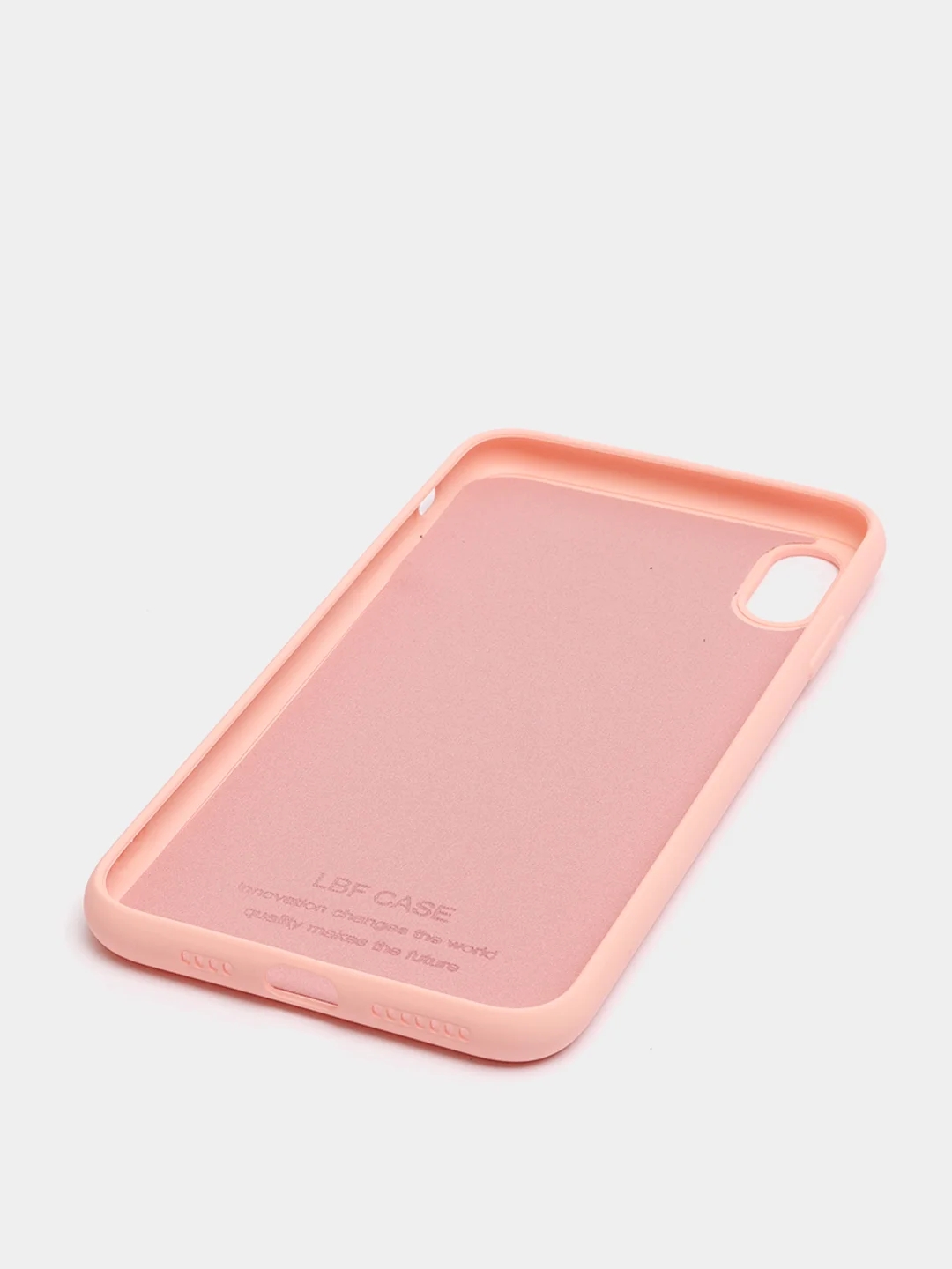 Розовый чехол для Apple iPhone XS Max силиконовый