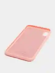 Розовый чехол для Apple iPhone XS Max силиконовый