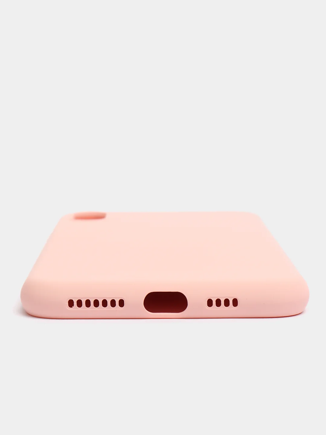 Розовый чехол для Apple iPhone XS Max силиконовый
