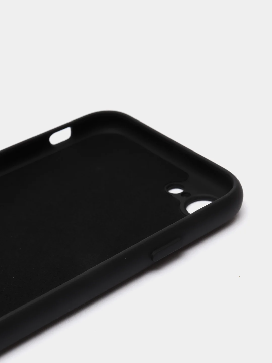 Черный чехол для iPhone 11 / XR / 7 / 8 / SE2 / X / XS / 12 Pro Max, силиконовый