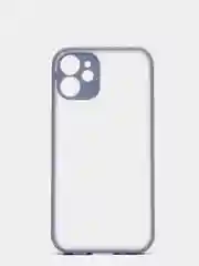 Синий меланж чехол iPhone 12 mini матовый