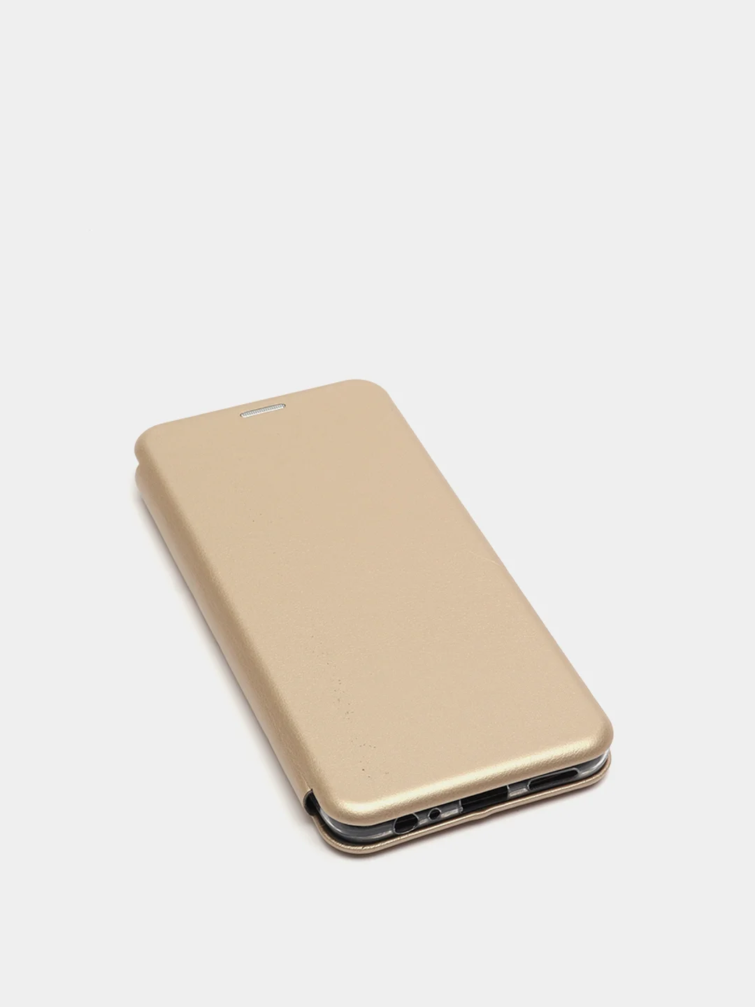 Золотой чехол-книжка на Samsung Galaxy A22s 5G