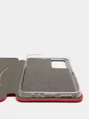 Красный чехол-книжка на Tecno Camon 18P