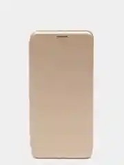 Золотой чехол-книжка на Tecno Camon 18P