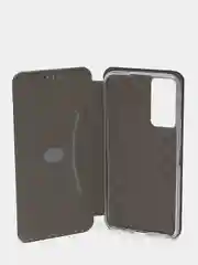 Черный чехол-книжка на Tecno Camon 18P
