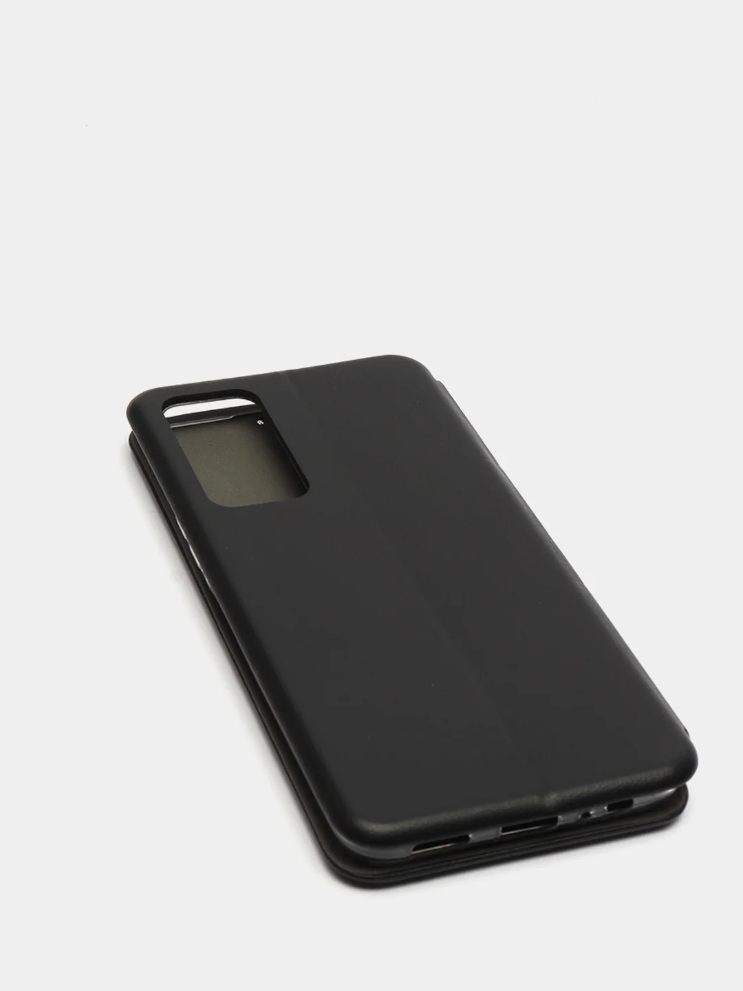 Черный чехол-книжка на Tecno Camon 18P