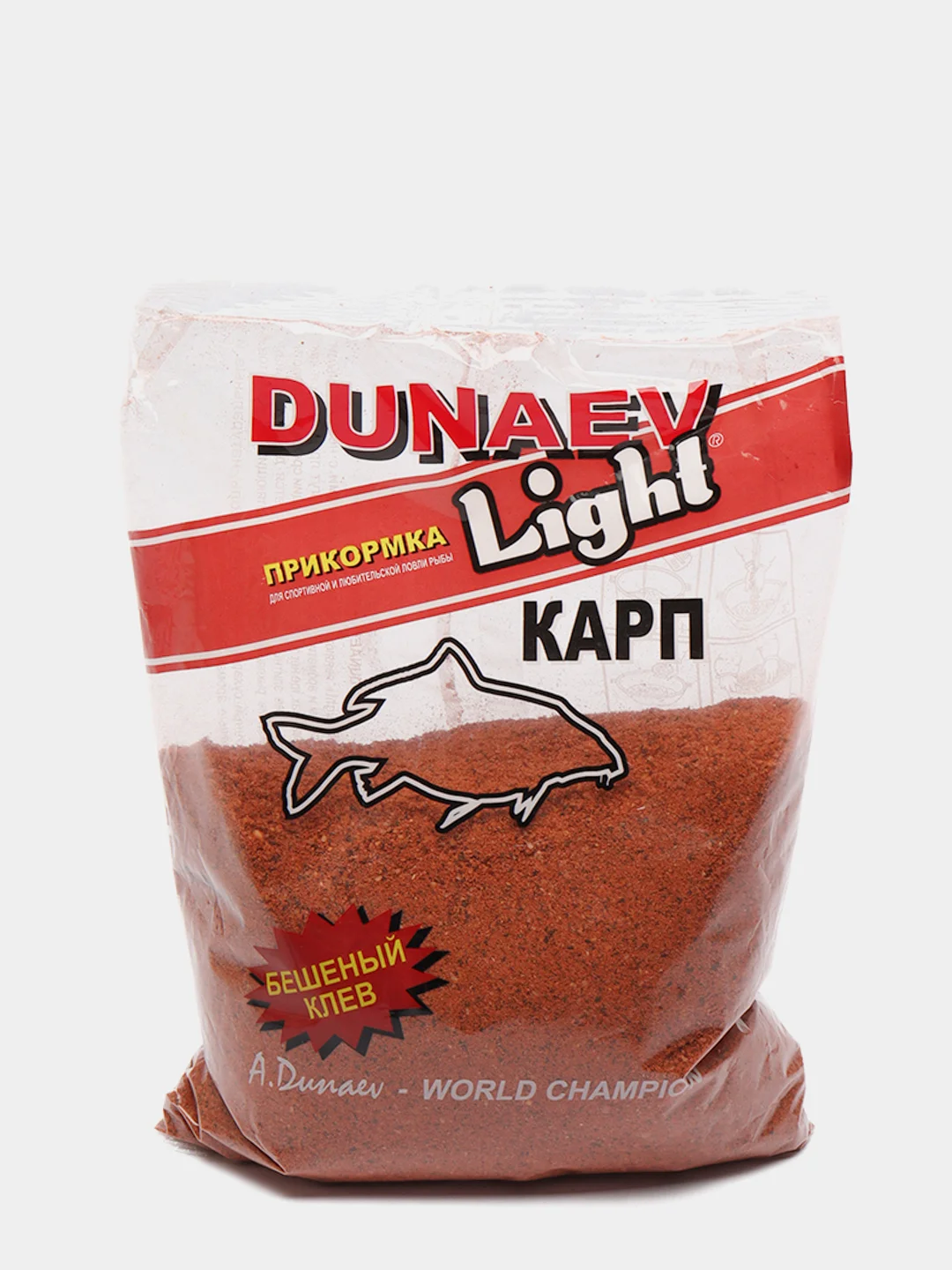 Прикормка рыболовная Dunaev Light ДУНАЕВ ЛАЙТ, карп, лещ, фидер, универсальный