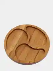 Менажница деревянная, из дуба