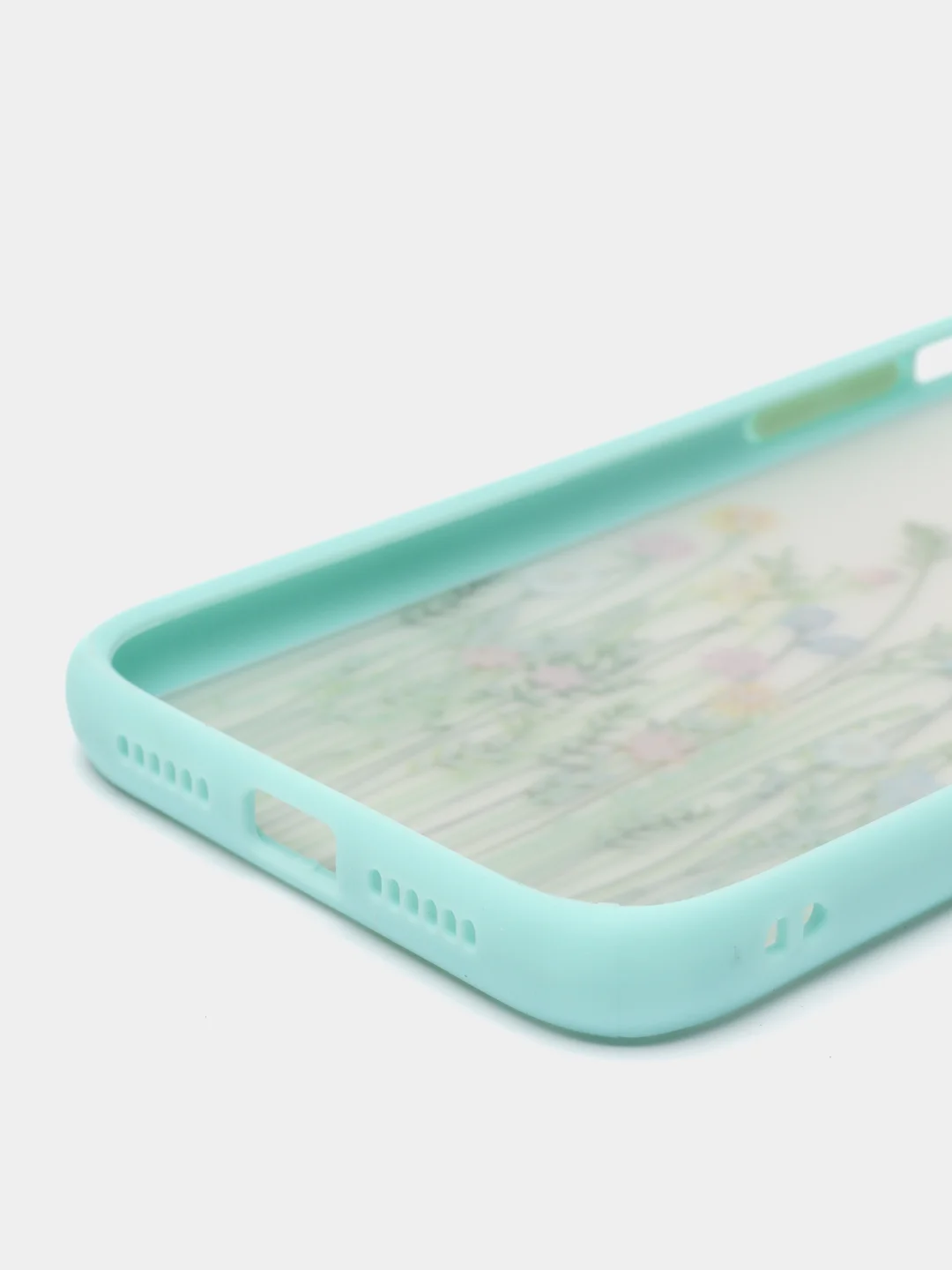 Бирюзовый чехол для iPhone 11, 12, 12 Pro, 12 Pro Max с защитой камеры айфон про макс