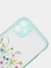 Бирюзовый чехол для iPhone 11, 12, 12 Pro, 12 Pro Max с защитой камеры айфон про макс