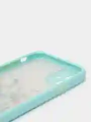 Бирюзовый чехол для iPhone 11, 12, 12 Pro, 12 Pro Max с защитой камеры айфон про макс