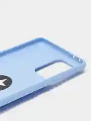 Голубой чехол Samsung Galaxy S10 Lite, Самсунг Галакси С10 Лайт силиконовый с кольцом-держателем