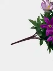 Искусственные цветы. Колокольчики (двухцветный букет). Высота: 35 см. D цветка: до 5 см
