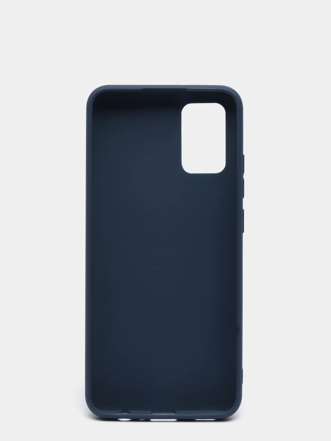 Темно-синий чехол Samsung Galaxy A02s силиконовый