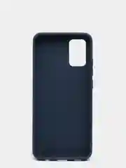 Темно-синий чехол Samsung Galaxy A02s силиконовый