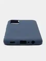 Темно-синий чехол Samsung Galaxy A02s силиконовый