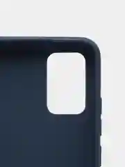 Темно-синий чехол Samsung Galaxy A02s силиконовый
