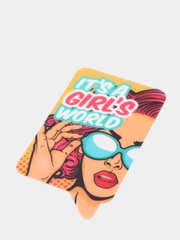 Наклейка для айкос, iqos, телефонов и ноутбуков "Its a girls world"