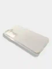 Серебряный чехол блестящий для Samsung Galaxy S22, накладка c блестками Samsung S 22