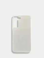 Серебряный чехол блестящий для Samsung Galaxy S22, накладка c блестками Samsung S 22