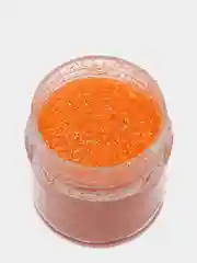 Оранжевый блестки для творчества, глиттер