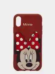 Багровый матовый чехол с Микки и Минни на айфон iPhone11,11Pro,11ProMax,XS,XSMax,XR, X,7/8Plus,7/8