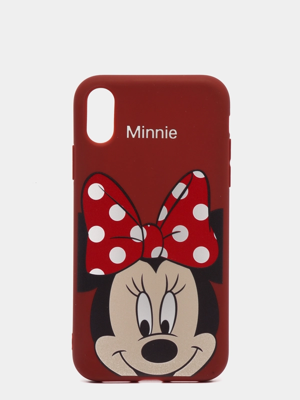 Матовый чехол с Микки и Минни на айфон iPhone11,11Pro,11ProMax,XS,XSMax,XR, X,7/8Plus,7/8