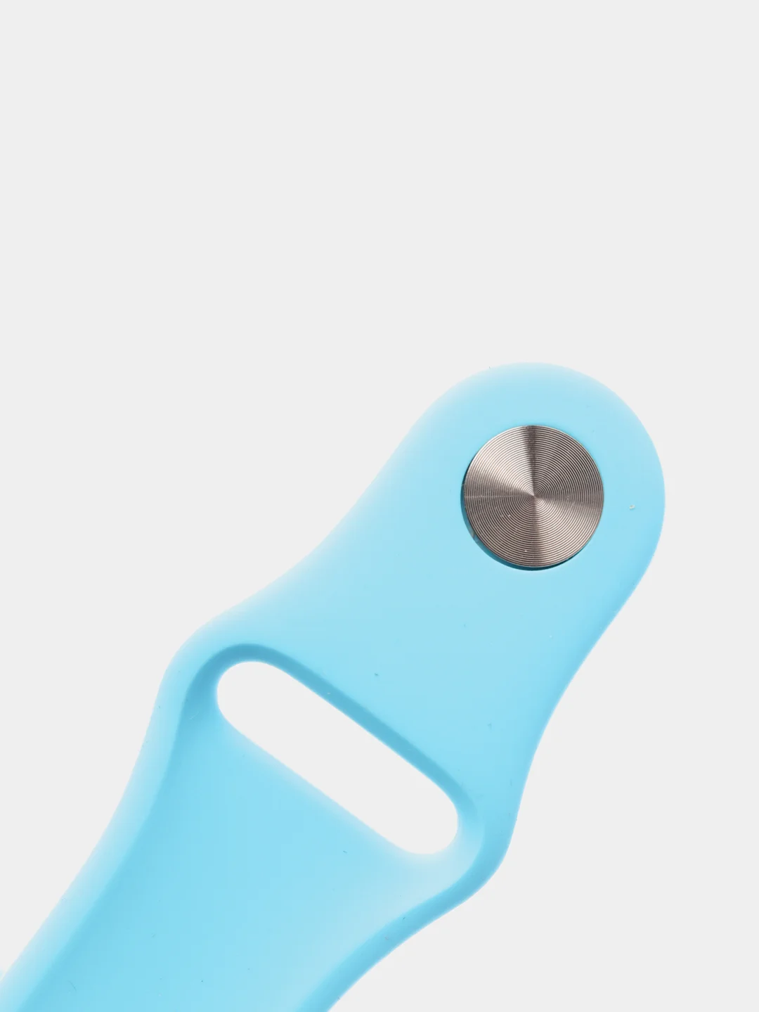 Голубой ремешок, силиконовый, цветной, для Apple Watch, 38, 40, 42, 44, 45, 49 мм