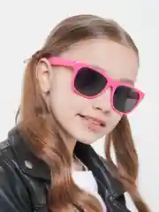 Фуксия солнцезащитные детские очки